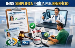 ENVIO DE DOCUMENTOS ONLINE: com nova regra publicada hoje(24) perícia do INSS pode ser feita sem sair de casa