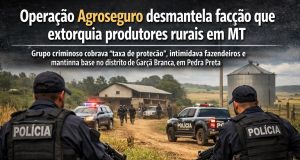 Desmantelado nesta sexta(27) grupo criminoso que impunha medo no campo e cobrava taxa ilegal de produtores em MT