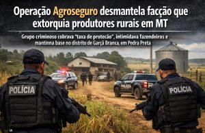 Desmantelado nesta sexta(27) grupo criminoso que impunha medo no campo e cobrava taxa ilegal de produtores em MT
