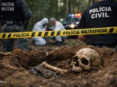 Denúncia anônima leva PM a encontrar ossada humana enterrada em área de mata em Colíder