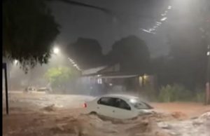Brasil enfrenta onda de alagamentos: Santarém revive drama histórico com fortes chuvas causando pânico.VÍDEO