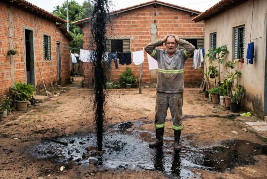 Agricultor pode ter encontrado petróleo ao cavar poço