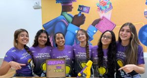 Meninas de MT criam ‘pincel inteligente’ e vão representar o Brasil em mundial de robótica nos EUA.VÍDEO