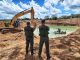 NORTÃO MT: Companhia Ambiental da PM fecha garimpo ilegal e apreende equipamentos