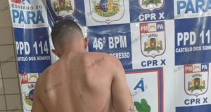 Mulher é agredida brutalmente pelo companheiro neste domingo em Castelo de Sonhos; agressor é preso