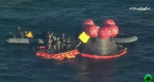 Artemis 2 pousa com sucesso após missão histórica à Lua. Assista o retorno