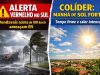 TEMPO HOJE: ciclone coloca o Sul em risco extremo, enquanto Colíder começa o dia com céu aberto e calor