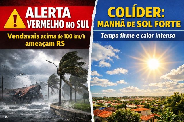 HOJE TEMPO COLIDER