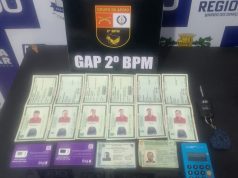 Homem foi preso em rodovia de MT com vários documentos falsificados