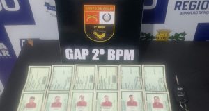 Homem foi preso em rodovia de MT com vários documentos falsificados