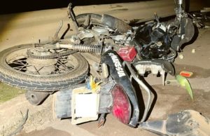 Colisão frontal com carreta mata motociclista neste fim de semana na BR-163 entre Sinop e Itaúba