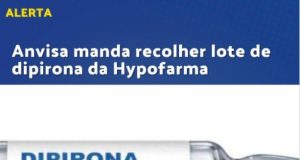 Anvisa determina recolhimento de lote de dipirona da Hypofarma