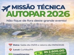Oportunidade imperdível: Missão Técnica Autopar 2026 está com inscrições abertas