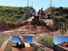 Secretaria de Infraestrutura e Obras de Colíder realiza rebaixamento na Serra Doce Mel