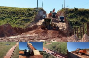 Secretaria de Infraestrutura e Obras de Colíder realiza rebaixamento na Serra Doce Mel