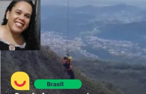 VÍDEO: Bombeiros resgatam viva mulher que foi jogada no penhasco pelo ex; ele foi preso