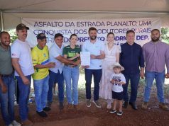 ESTRADA PLANALTO: Colíder inicia maior obra de pavimentação rural de sua história com investimento de R$ 10 milhões