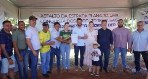 ESTRADA PLANALTO: Colíder inicia maior obra de pavimentação rural de sua história com investimento de R$ 10 milhões