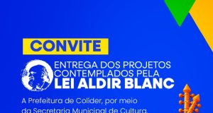 Cultura em destaque: Colíder realiza neste dia 09/06 entrega dos projetos contemplados pela Lei Aldir Blanc