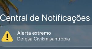 Polícia Federal vai investigar falso alerta enviado pela Defesa Civil