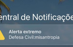 Polícia Federal vai investigar falso alerta enviado pela Defesa Civil