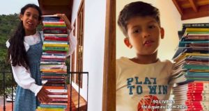 Menina brasileira de 11 anos já leu 150 livros. O irmão de 7 anos, 90 livros; vídeo