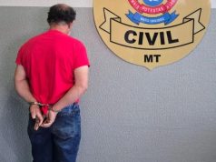 08 ANOS APÓS O CRIME: preso em cidade do Nortão de MT foragido por matar convidado de festa