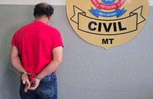 08 ANOS APÓS O CRIME: preso em cidade do Nortão de MT foragido por matar convidado de festa