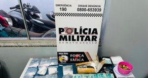 NORTÃO MT: três pessoas presas, droga e dinheiros apreendidos em ação da PM na noite de ontem(09)