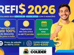 Em dívida com o município? Prefeitura de Colíder facilita regularização com desconto de até 100% nos encargos