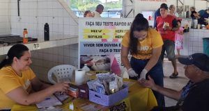 Colíder intensifica prevenção e leva orientação e testagem sobre hepatites virais à população