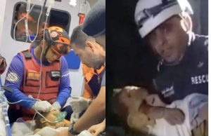 MILAGRE! Criança de 3 anos é resgatado após passar 6 dias soterrado sob os escombros de terremoto na Venezuela