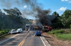 Drogas são encontradas em Jeep após acidente que deixou dois mortos entre Sinop e Itaúba