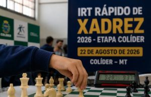 Colíder abre inscrições para torneio estadual de xadrez e deve receber mais de 100 competidores