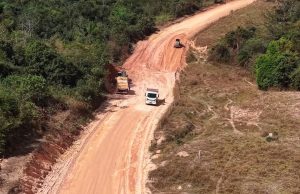 Com obras na estrada Abacaxi Quebrado, Colíder chega a oito serras rebaixadas pela Secretaria de Infraestrutura