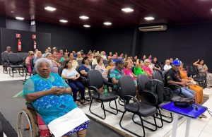 Secretaria de Assistência Social e Judiciário orientam idosos de Colíder sobre direitos, prevenção e denúncia da violência doméstica