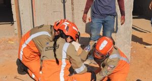 NORTÃO MT: Trabalhador sofre grave queda de altura de sete metros e é encaminhado ao Hospital pelos bombeiros
