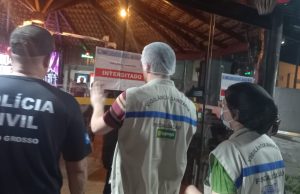 Restaurante é interditado pela terceira vez pela Polícia Civil e Vigilância Sanitária