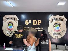 Presa em Campo Grande mulher condenada por homicídio ocorrido em Tesouro MT. Vídeo