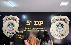 Presa em Campo Grande mulher condenada por homicídio ocorrido em Tesouro MT. Vídeo