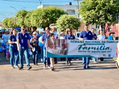 Grande passeata marca abertura da Semana Nacional da Família em Colíder com programação especial na Paróquia Papa João XXIII