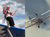 Após AVC, idosa de 97 anos dá looping em avião, bate recorde e ajuda hospital que a salvou