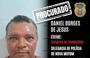 NORTE MT: homem é procurado após atacar ex-companheira com mais de 15 golpes de faca