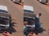 Pai levanta carro sozinho e salva filho que ficou preso embaixo do veículo; vídeo