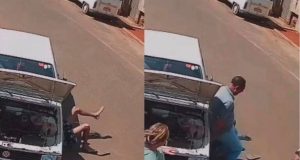 Pai levanta carro sozinho e salva filho que ficou preso embaixo do veículo; vídeo