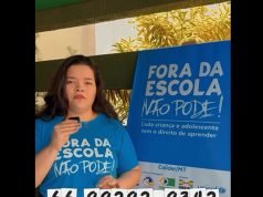 Dia D “Fora da Escola Não Pode” convoca toda a sociedade colidense nesta terça-feira, 11 de agosto