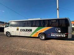Prefeitura de Colíder amplia frota da Saúde com novo ônibus para transporte de pacientes