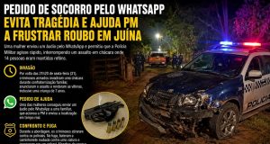 Mulher pede socorro pelo WhatsApp e PM interrompe roubo com 14 reféns em MT na noite de ontem(31)