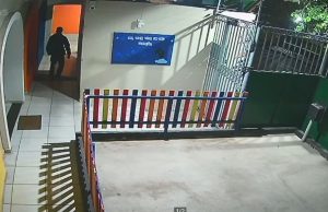 Preso nesta segunda(10) homem que invadiu e furtou colégio infantil; vídeo
