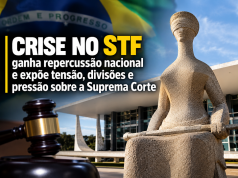 Crise no STF ganha repercussão nacional e expõe tensão, divisões e pressão sobre a Suprema Corte